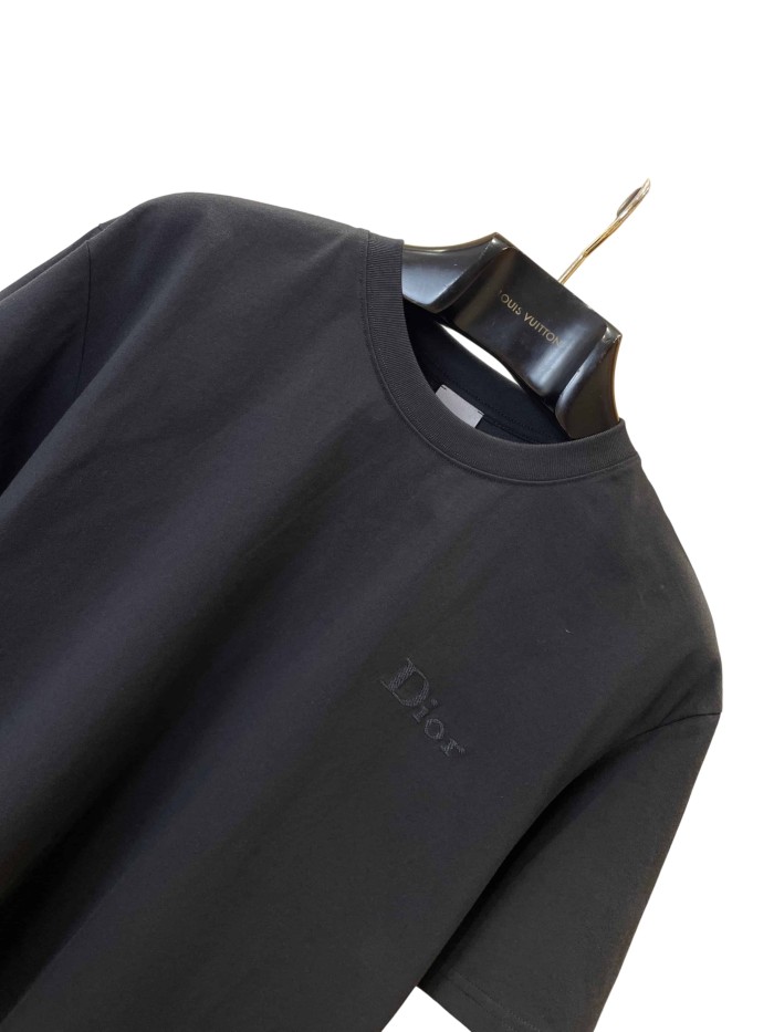 1:1 quality version Letter Logo Crew Neck T-Shirt 4 colors 28961304