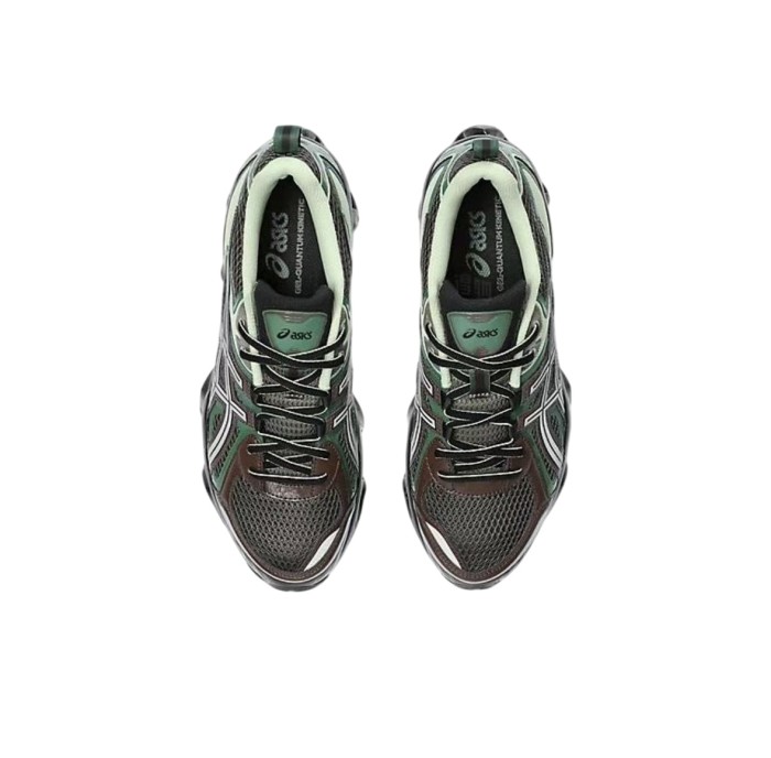 AC GEL-Quantum Kinetic Green Retro Functional Running Shoes 28961228