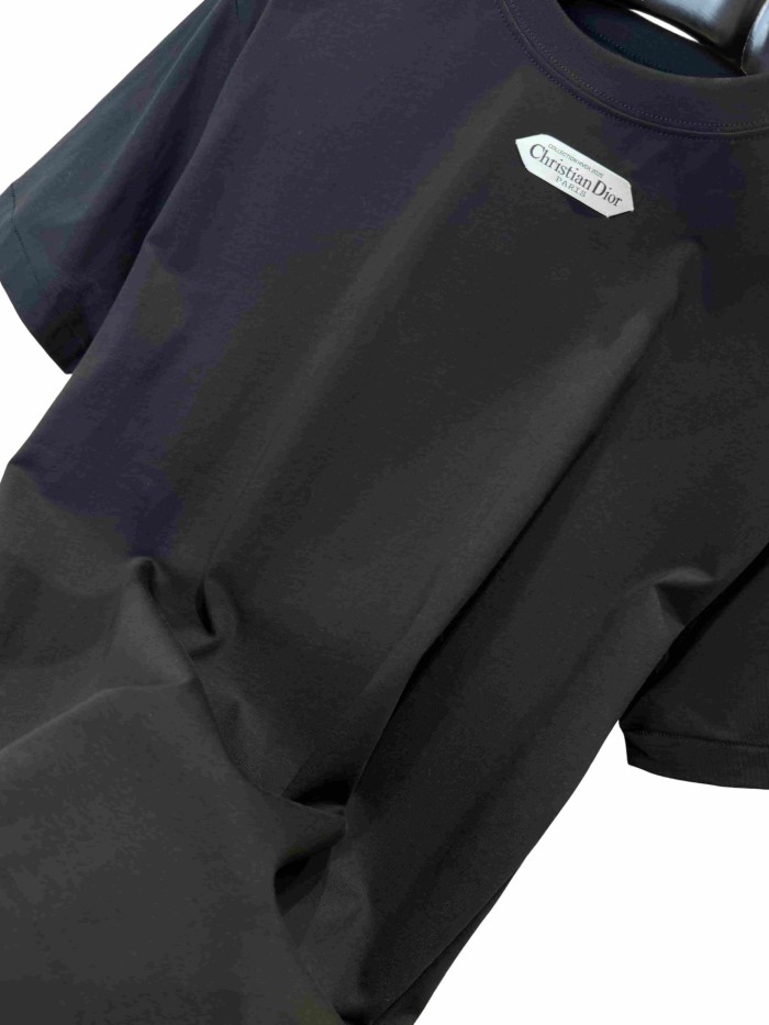 1:1 quality version Chest Logo Crew Neck T-Shirt 2 colors 28960967