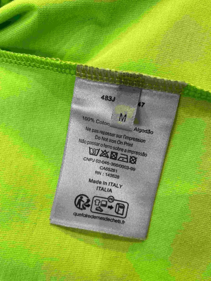 1:1 quality version Logo Embroidered Crew Neck T-shirt 3 colors 28960932