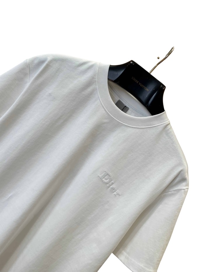 1:1 quality version Letter Logo Crew Neck T-Shirt 4 colors 28961304