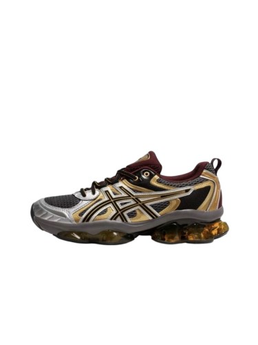 AC GEL-Quantum Kinetic Gold Metallic Functional Running Shoes 28961230