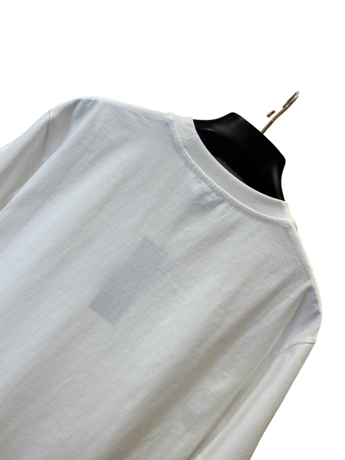 1:1 quality version Letter Logo Crew Neck T-Shirt 4 colors 28961304