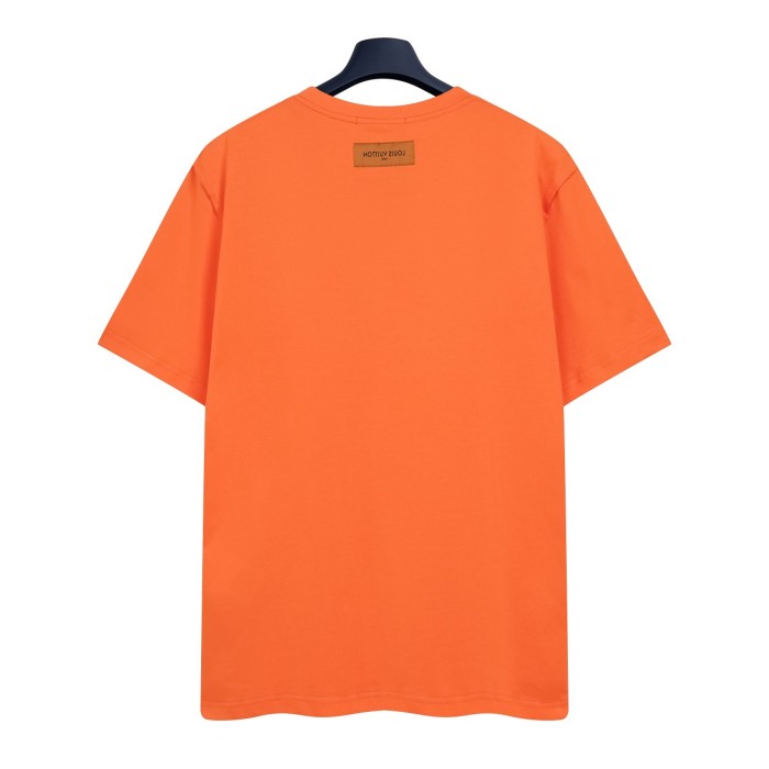 Solid Color Custom 3D Embossed Neck Label T-shirt 6 Colors 28963801