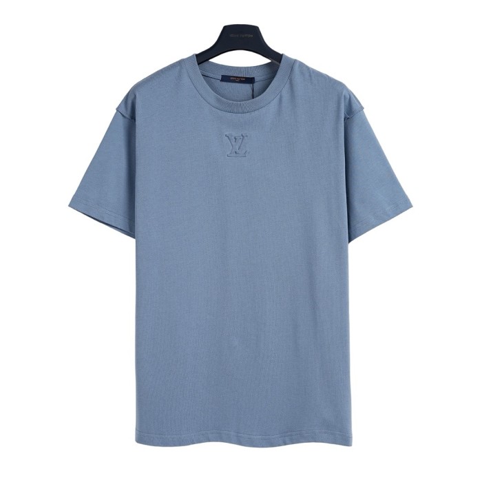 Solid Color Custom 3D Embossed Neck Label T-shirt 6 Colors 28963801