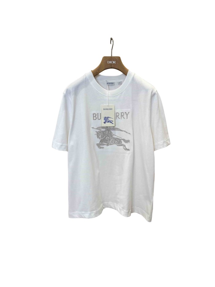 1:1 quality version  equestrian knight emblem embroidered T-shirt 2 colors 28966859