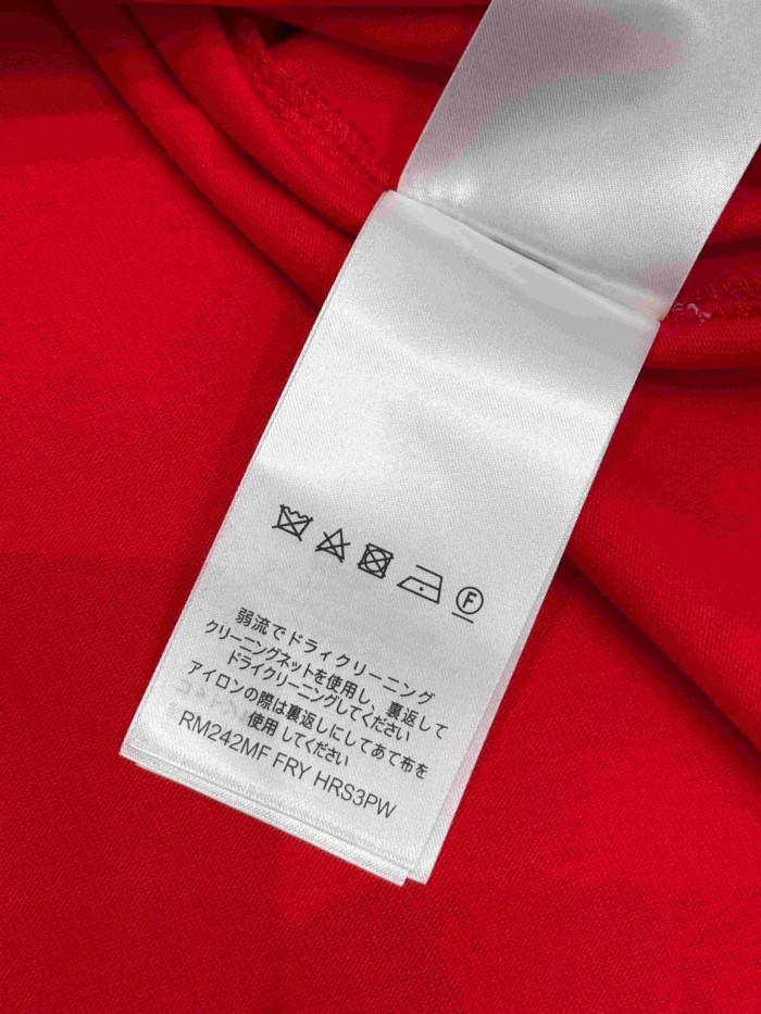 1:1 quality version Embossed Crew Neck T-Shirt 28968188
