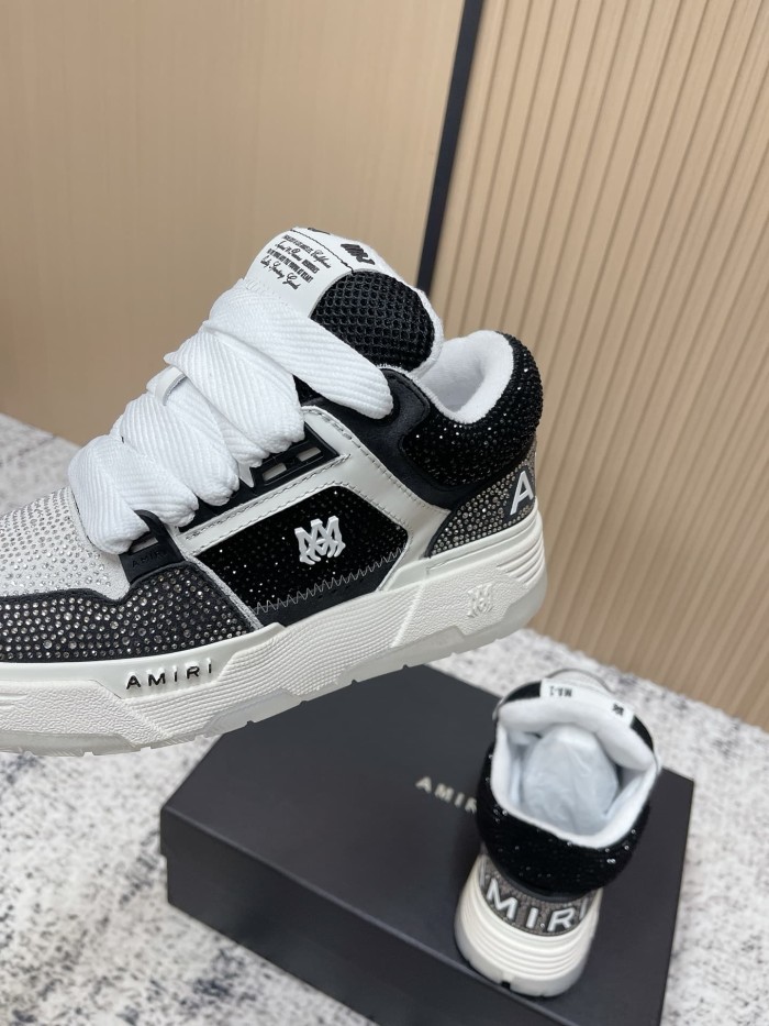 1:1 quality version Colorblocking full rhinestone low top thick bottom sneakers 8 colors 27632830