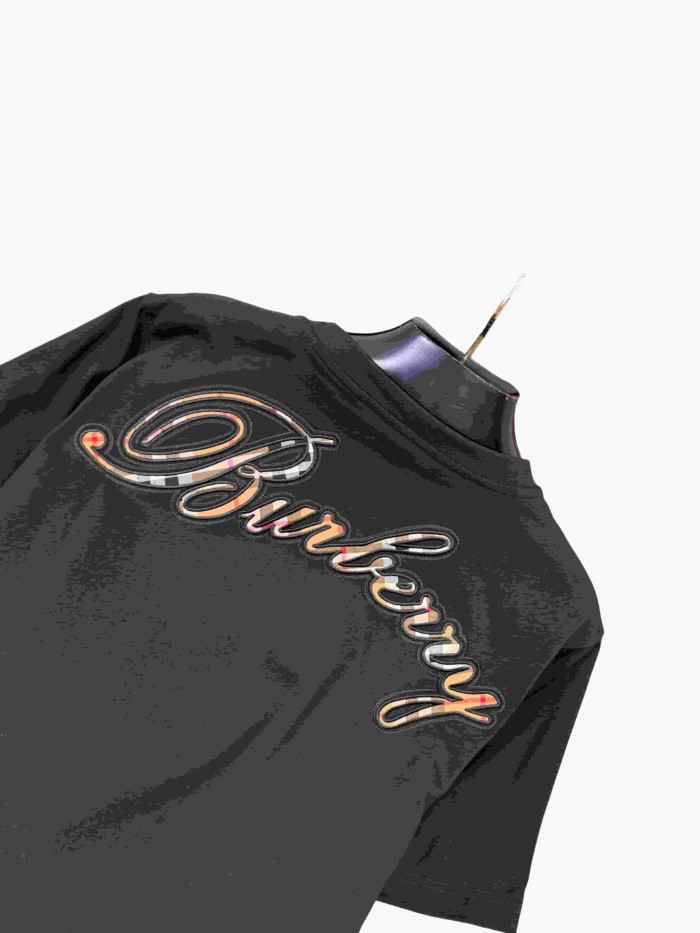 1:1 quality version Dark pattern letter embroidery & heat transfer T-shirt 3 colors 28965247