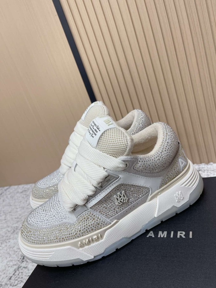 1:1 quality version Colorblocking full rhinestone low top thick bottom sneakers 8 colors 27632830