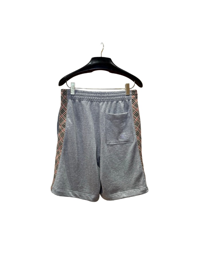 1:1 quality version Pocket embroidered plaid webbing shorts 2 colors 28968013