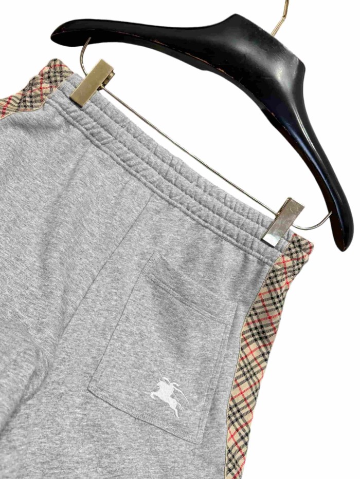 1:1 quality version Pocket embroidered plaid webbing shorts 2 colors 28968013