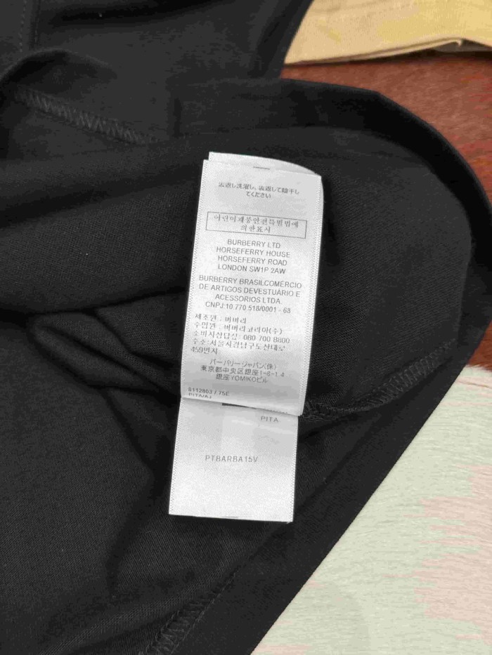 1:1 quality version  Plaid knit crew neck T-shirt 3 colors 28967940