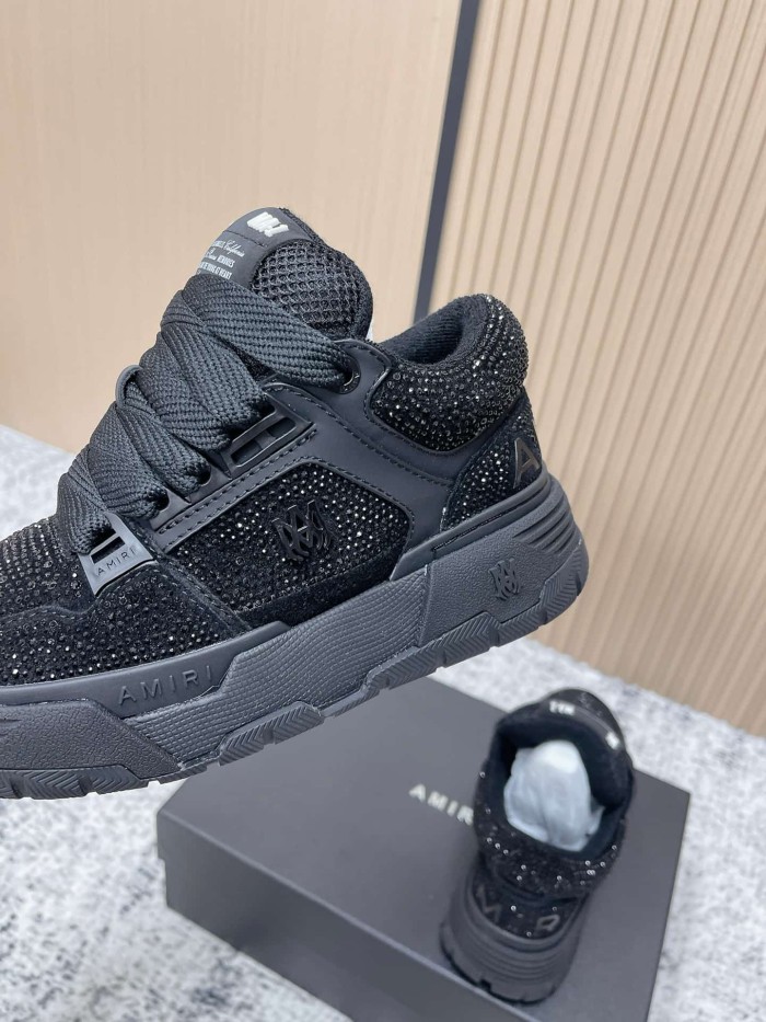 1:1 quality version Colorblocking full rhinestone low top thick bottom sneakers 8 colors 27632830