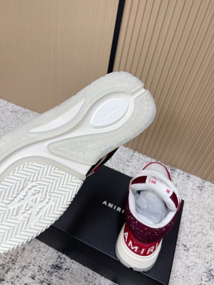 1:1 quality version Colorblocking full rhinestone low top thick bottom sneakers 8 colors 27632830