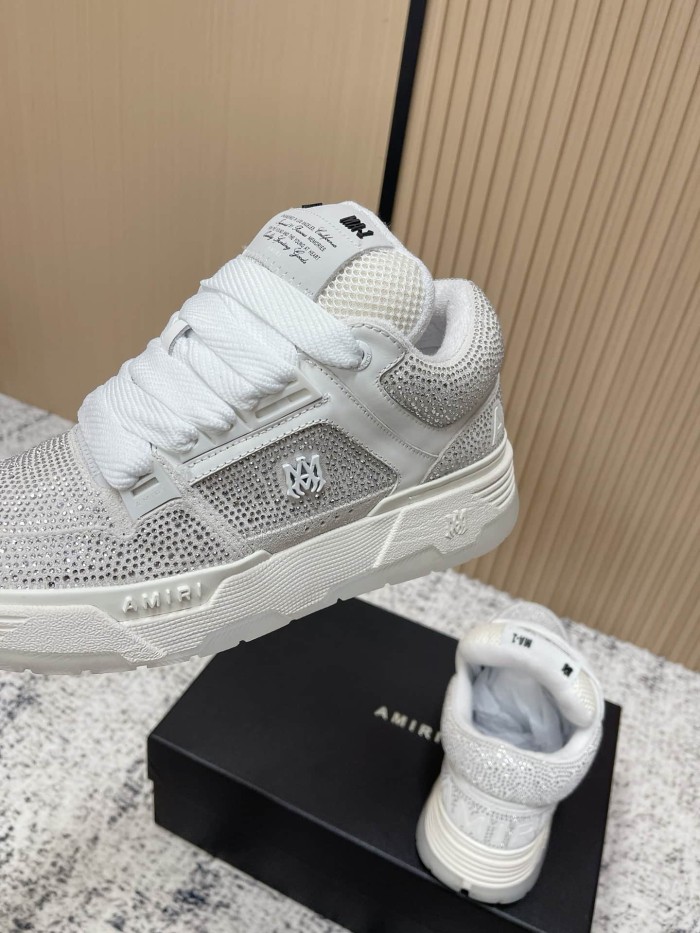 1:1 quality version Colorblocking full rhinestone low top thick bottom sneakers 8 colors 27632830