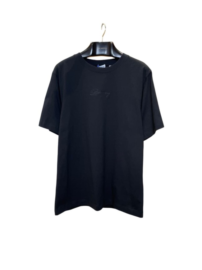 1:1 quality version Dark pattern letter embroidery & heat transfer T-shirt 3 colors 28965247