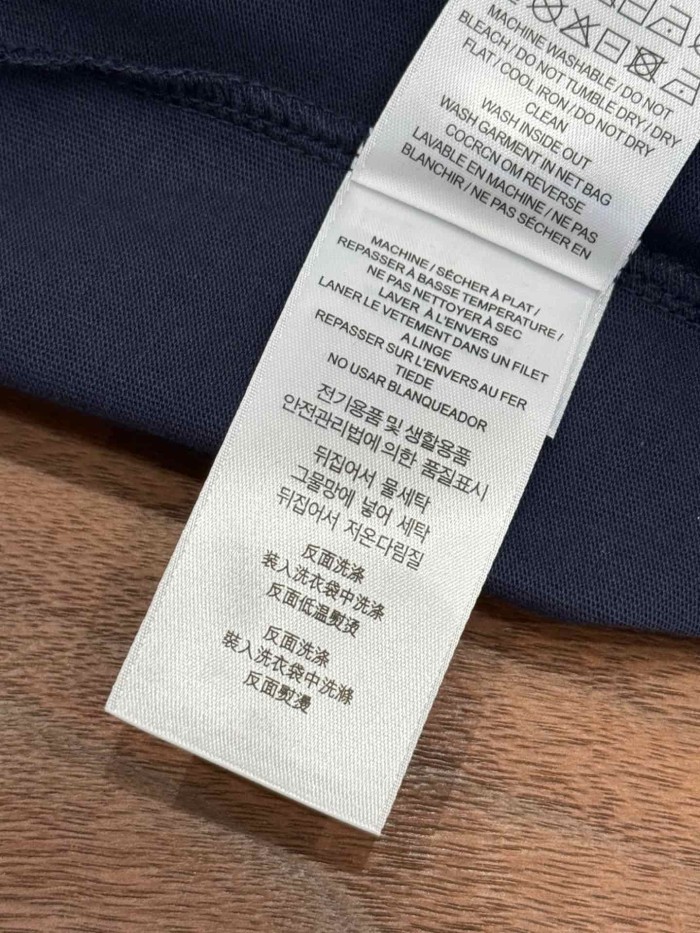 1:1 quality version  letter war horse embroidered crew neck T-shirt 2 colors 28965137