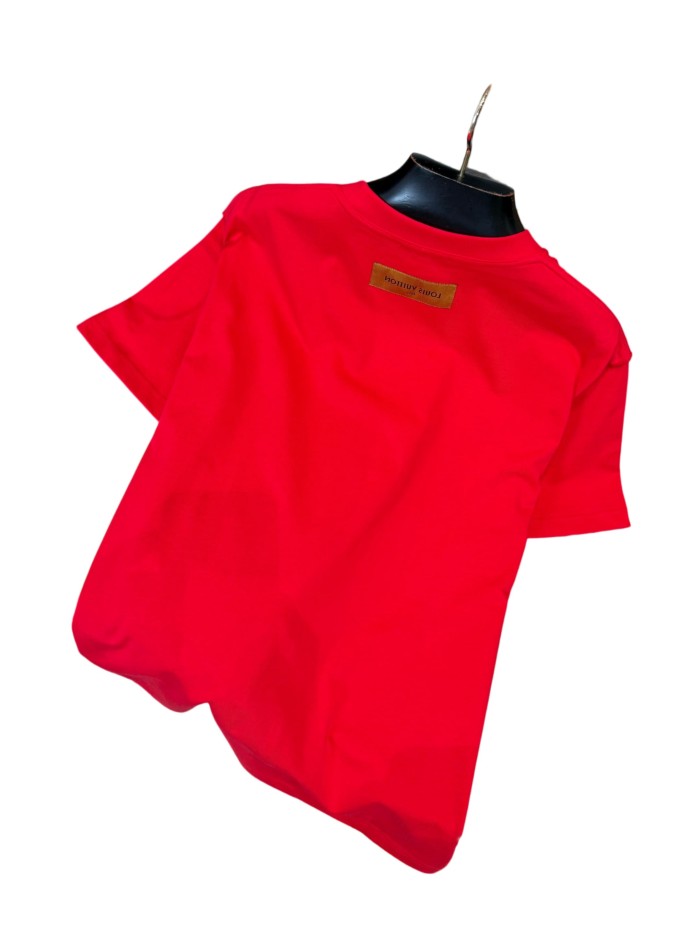 1:1 quality version Embossed Crew Neck T-Shirt 28968188