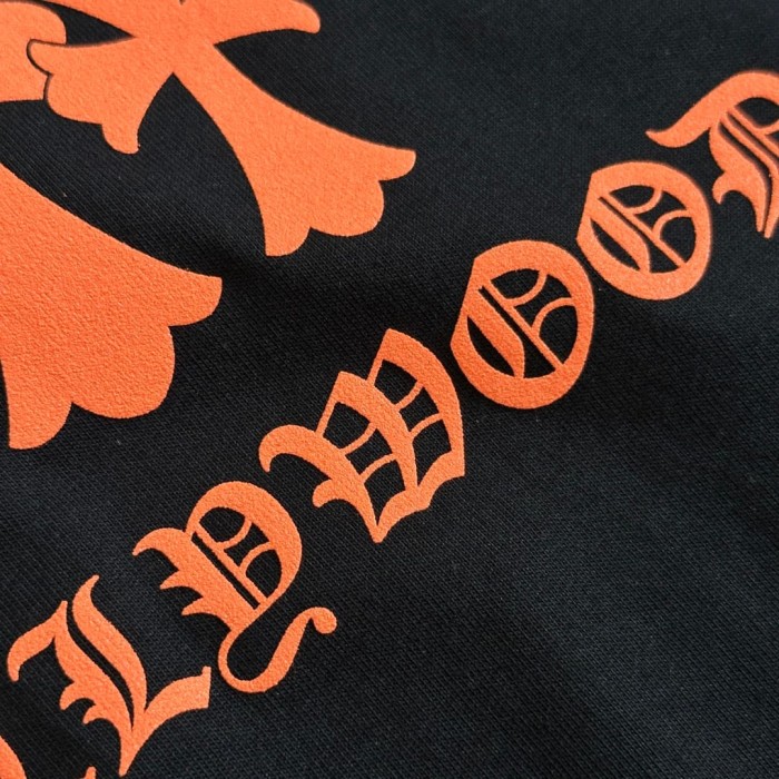 1:1 quality version Orange Cross Print Tee 2 colors 28969327