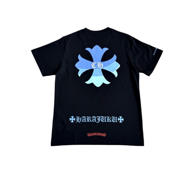 1:1 quality version Gradient Blue Cross Print Tee 2 colors 28969328
