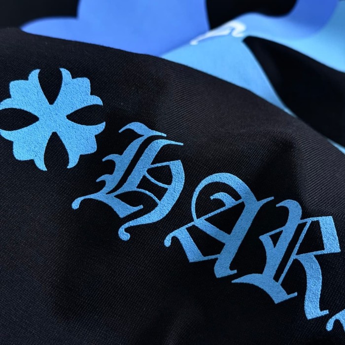 1:1 quality version Gradient Blue Cross Print Tee 2 colors 28969328