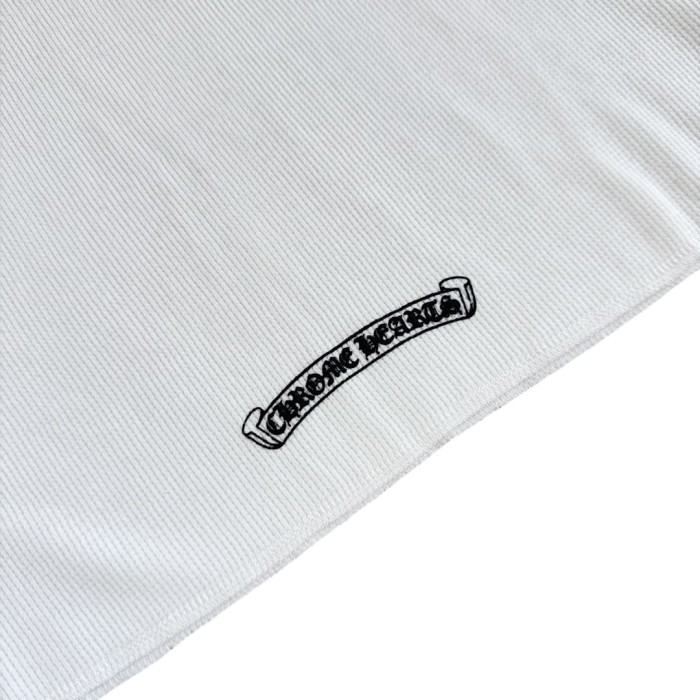 1:1 quality version Waffle Fabric Sanskrit Print Long Sleeve T-Shirt 3 colors 28969329