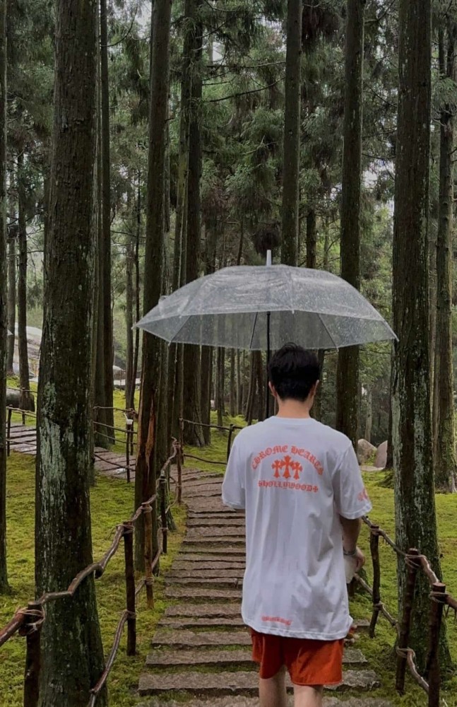 1:1 quality version Orange Cross Print Tee 2 colors 28969327