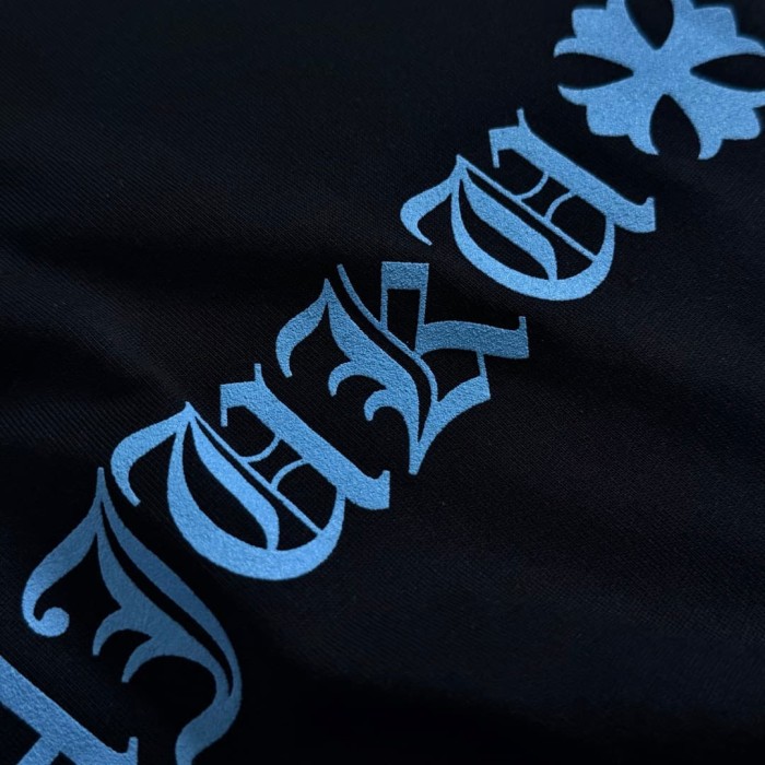 1:1 quality version Gradient Blue Cross Print Tee 2 colors 28969328