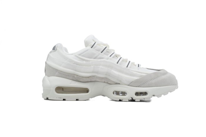[plus-size shoes] 1:1 quality version Cdg X Nike Air Max 95 White Retro Running Shoes 3 colors 28969378