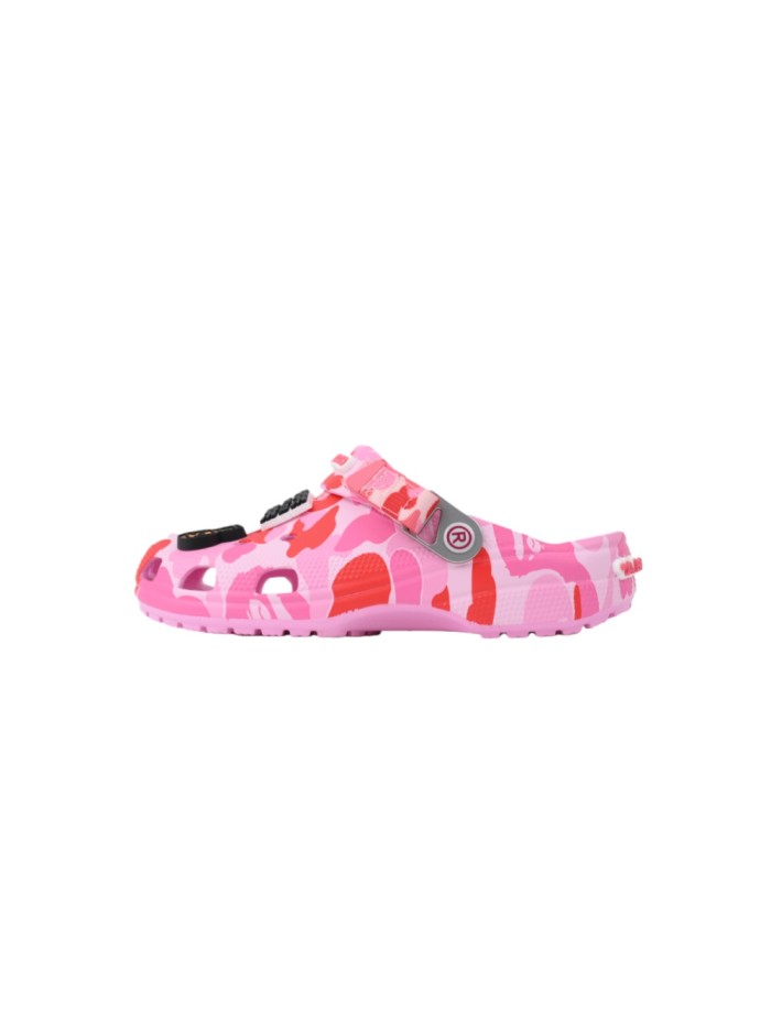 1:1 quality version Classic Clog Pink Abc Camo Limited Clogs Shoes 4 colors 28969186