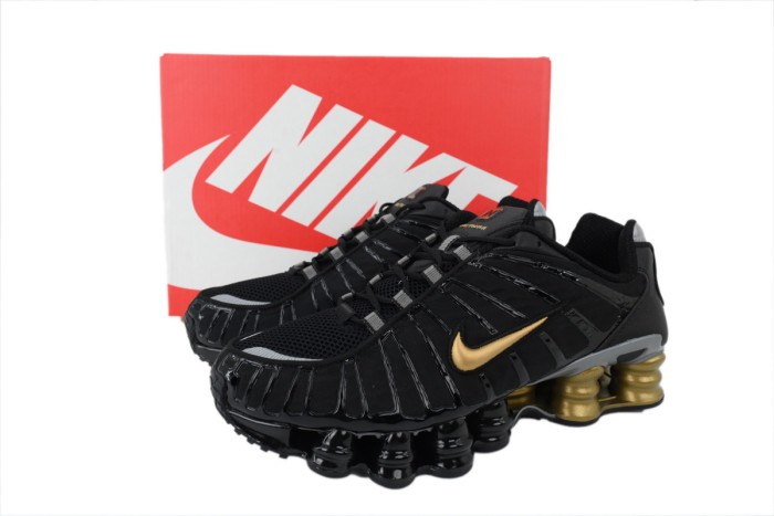 [plus-size shoes]Shox TL 'Black Gold' Anti Slip Running Shoes 2 colors 28972722
