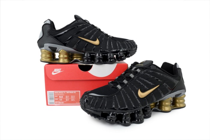 [plus-size shoes]Shox TL 'Black Gold' Anti Slip Running Shoes 2 colors 28972722