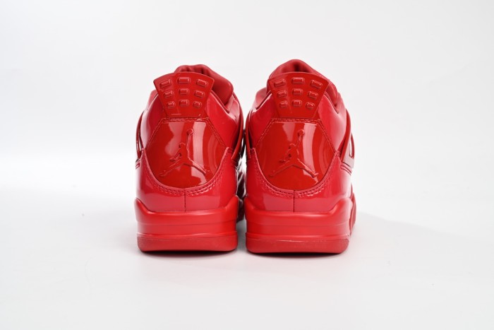 [plus-size shoes]Air Jordan 4 Retro Red Lacquer Leather Basketball Shoes 2 colors 28972824