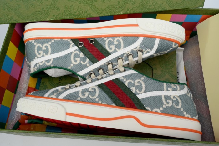 1:1 quality version Tennis 1977 Beige GG Supreme Low Top Sneakers 3 colors 28972637