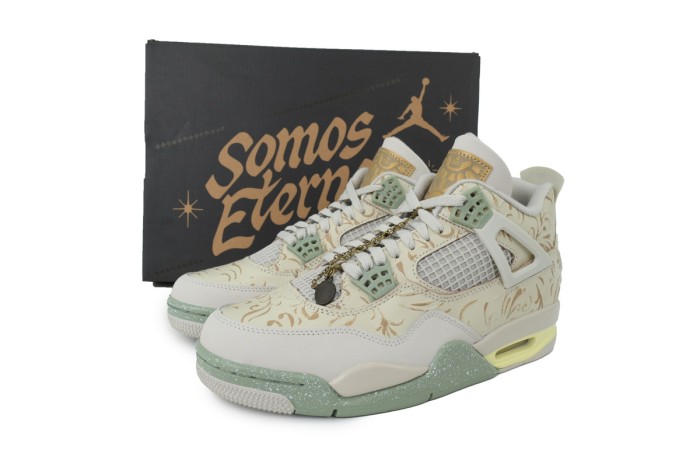 [plus-size shoes] 1:1 quality version Air @j4 Retro Se Full-Grain Leather Basketball Shoes 28972068