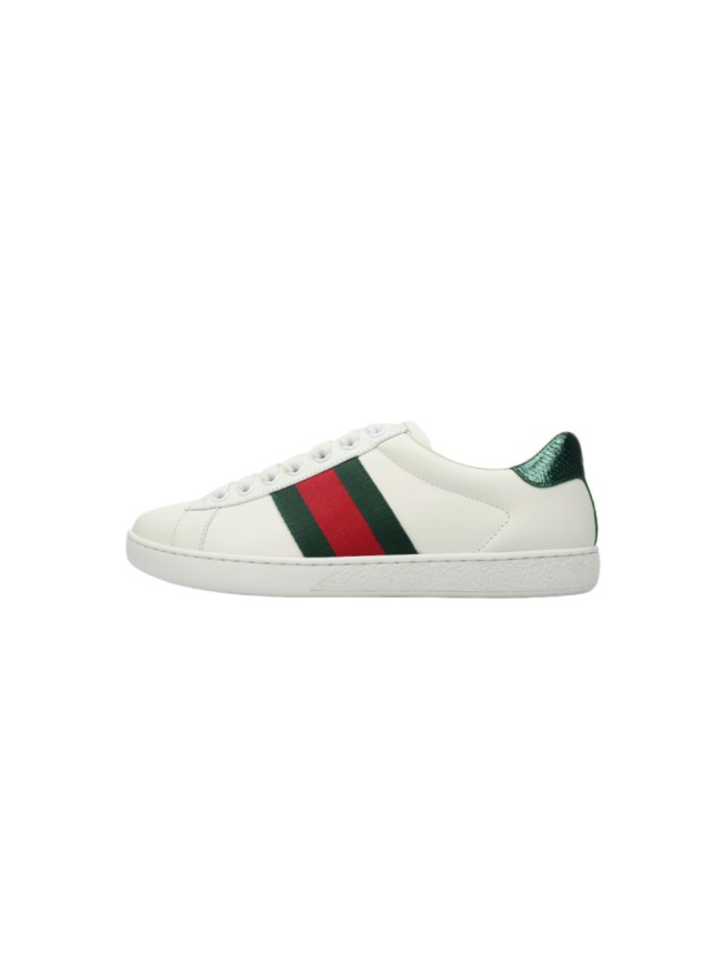 1:1 quality version Ace Red Green Web Leather Low Top Sneakers Shoes 28972453
