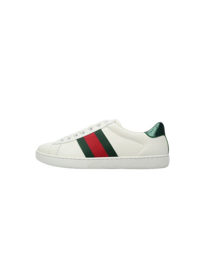 1:1 quality version Ace Red Green Web Leather Low Top Sneakers Shoes 28972453