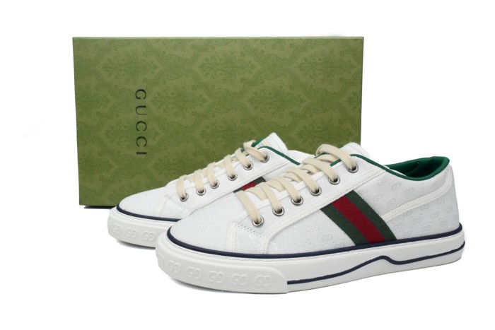 1:1 quality version Tennis 1977 Beige GG Supreme Low Top Sneakers 3 colors 28972637