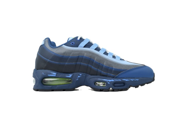 [plus-size shoes] Air Max 95 Psychic Blue Joey Retro Running Shoes 28971619