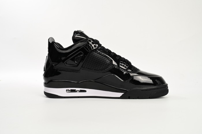 [plus-size shoes]Air Jordan 4 Retro Red Lacquer Leather Basketball Shoes 2 colors 28972824