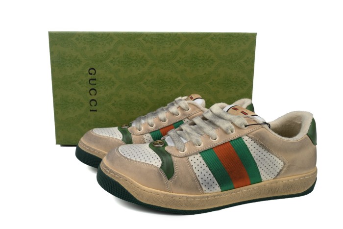 1:1 quality version Apricot Green Dirty Shoes Low Top Fashion Sneakers 4 colors 28972478