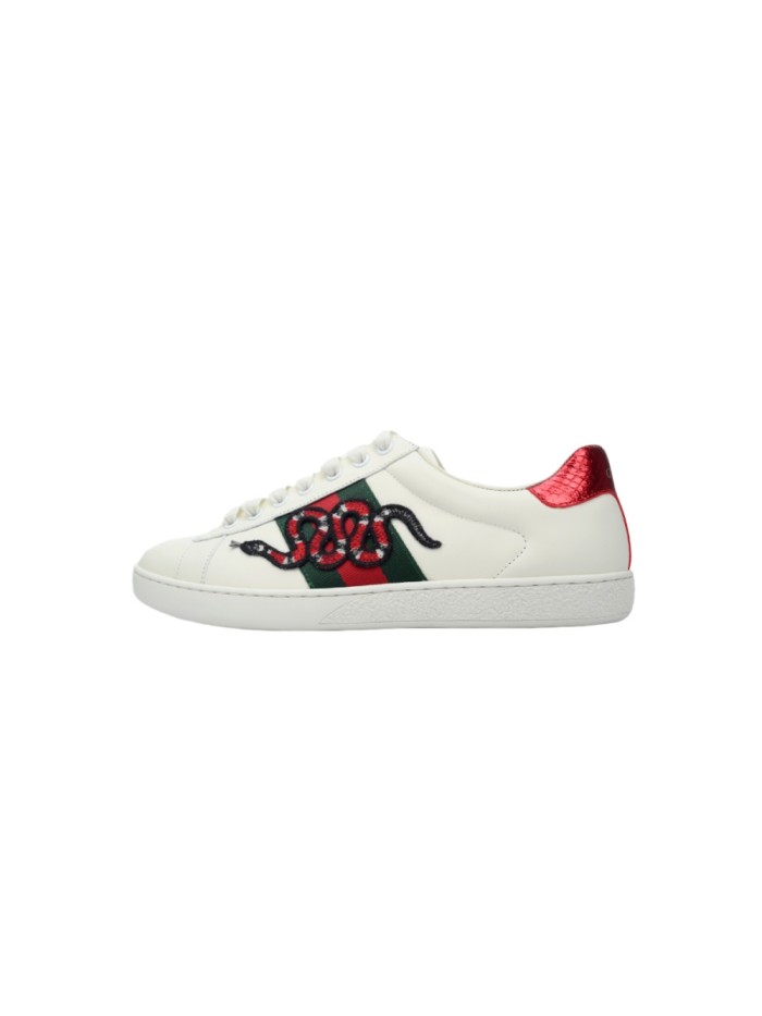 1:1 quality version Ace Limited Edition Coral Snake Leather Sneakers 28972460