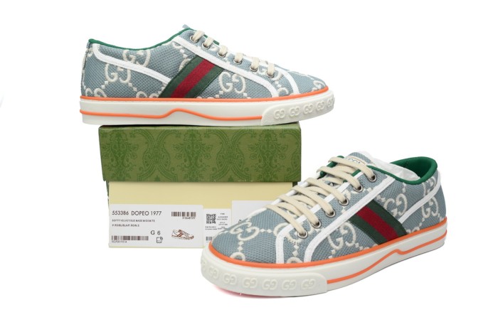1:1 quality version Tennis 1977 Beige GG Supreme Low Top Sneakers 3 colors 28972637