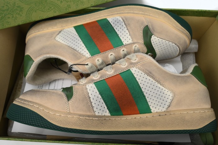 1:1 quality version Apricot Green Dirty Shoes Low Top Fashion Sneakers 4 colors 28972478