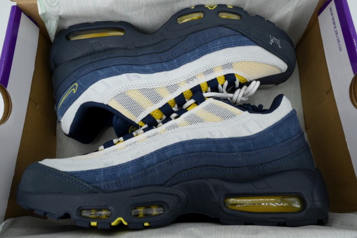 [plus-size shoes]Air Max 95 Obsidian Speed Yellow Running Shoes 28972974
