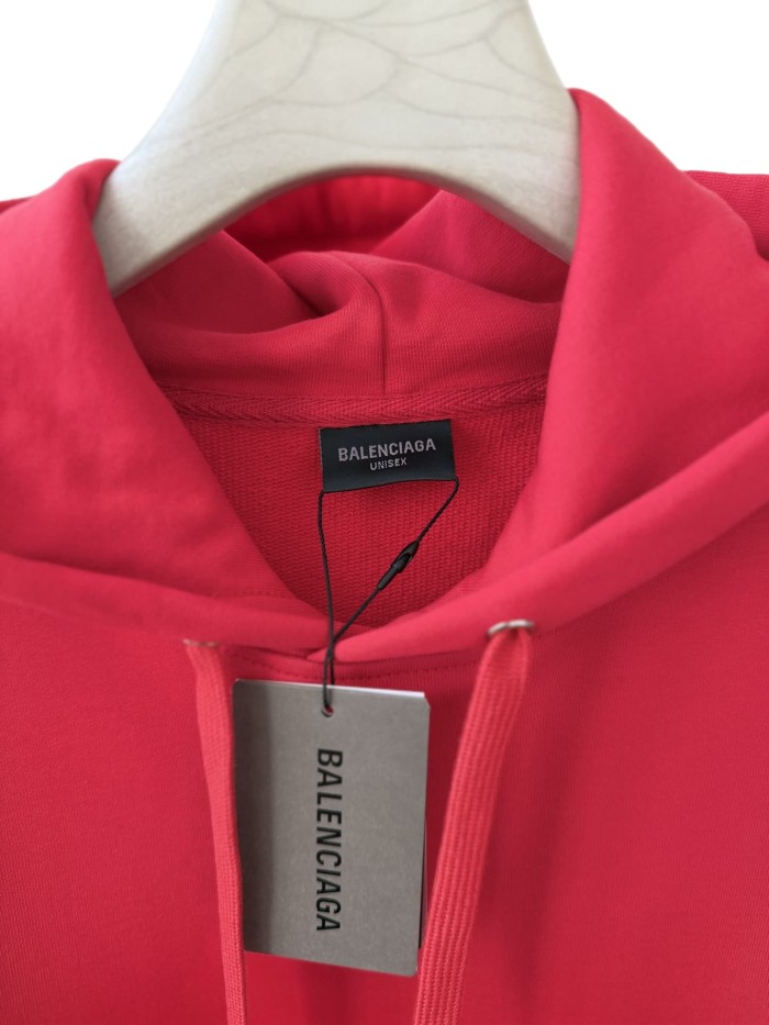1:1 quality version Two-Sleeve Cursive Letter Matte Embroidered Hoodie 2 colors 28974530