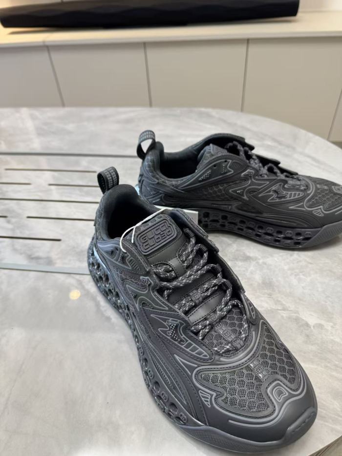 1:1 quality version Gucci CUB3D Grey Low Top Sneakers Casual Techwear Shoes 28974536