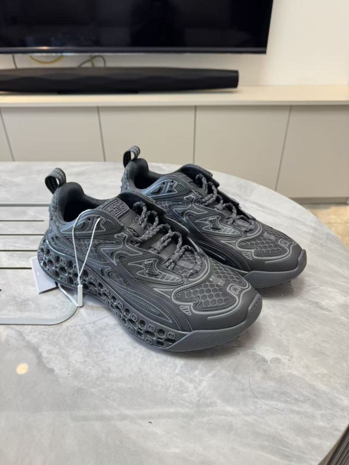 1:1 quality version Gucci CUB3D Grey Low Top Sneakers Casual Techwear Shoes 28974536