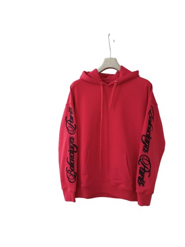1:1 quality version Two-Sleeve Cursive Letter Matte Embroidered Hoodie 2 colors 28974530